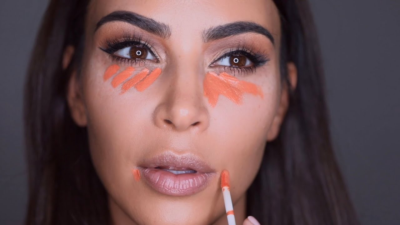 KKW Beauty Secrets: How I Cover Up My Under Eye Circles in 4 Steps - YouTube